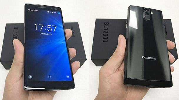 Doogee BL12000 with 12000mAH battery