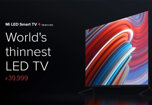 Mi TV 4 : World's thinnest TV