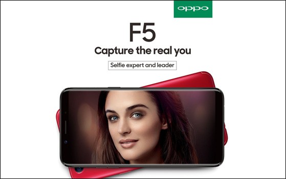 Oppo F5 6GB variant is available for PreOrder