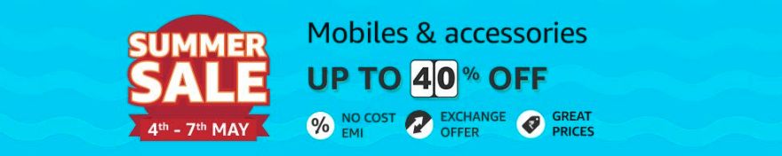 upto 40% off on mobiles