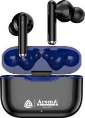 Aroma NB132 Graph 48 Hours Playing Time TWS Earbuds With 45 Ms Low Latency Bluetooth Gaming Headset (True Wireless)