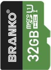 Branko Extreme Micro SD Card I Ultra Fast Speed I Highly Resistant I 32 GB MicroSDHC Class 10 140 MB/s Memory Card