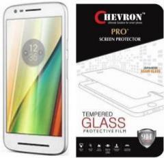 Chevron Tempered Glass Guard for Motorola Moto E , E3 Power