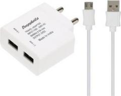 Deepsheila 3.4 A. FAST CHARGER & CABLE 5 3.4 A Multiport Mobile Charger with Detachable Cable (Cable Included)