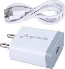Deepsheila 5 W Adaptive Charging 3.4 A Mobile Charger with Detachable Cable (Cable Included)