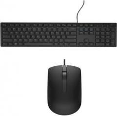 Dell Mouse And Keyboard Combo Wired USB Desktop Keyboard