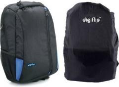 DigiFlip Slick LB001 Laptop Bag with Rain Cover For 15.6 inch