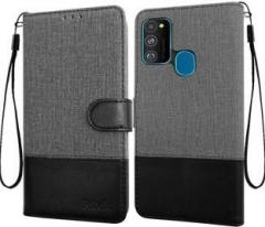 Febelo Flip Cover for Samsung Galaxy F41 (Cases with Holder)