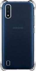 Flipkart Smartbuy Back Cover for Samsung Galaxy M01 (Transparent, Silicon)