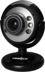 Frontech FT 2251 USB Webcam 640x480 Resolution | 30FPS Frame Rate | CMOS Sensor LED Light Webcam