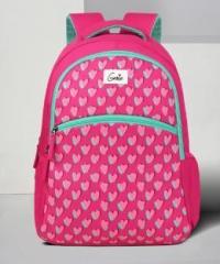 Genie Littlehearts Backpack for Women, School Bags for Girls, 24 litres 24 L Laptop Backpack