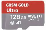 Grsm Gold Ultra 128 GB MicroSDXC Class 10 140 MB/s Memory Card