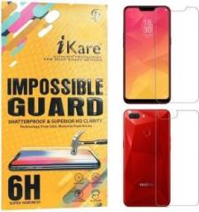 Ikare Front and Back Screen Guard for Realme 2