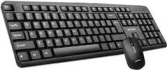 Intex Smile Keyboard Mouse Combo Wired USB Multi device Keyboard