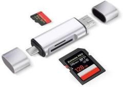 Khasala Brothers 3 in 1 USB 3.0 Card Reader USB C, Micro USB Card Reader Card Reader