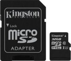 Kingston Canvas Select 32 GB SDHC Class 10 80 Mbps Memory Card (With Adapter)