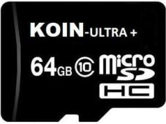 Koin ULTRA plus 64 GB MicroSDXC Class 10 300 MB/s Memory Card