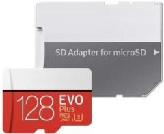 Larecastle Red Evo Plus 128 GB MicroSDXC Class 10 98 MB/s Memory Card (With Adapter)
