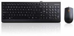 Lenovo KB MICE_BO Wired Combo 300 Wired USB Laptop Keyboard