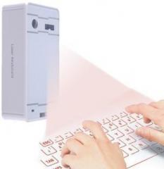 Maya Premium White Virtual Laser Tablet Keyboard (Premium Quality)