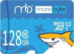 Morebyte Shark 128 GB SDXC UHS I Card Class 10 50 MB/s Memory Card