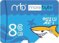 Morebyte Shark 8 GB SDXC UHS I Card Class 10 50 MB/s Memory Card