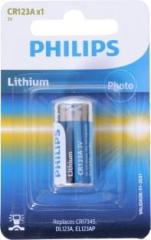 Philips CR123A Lithium Battery