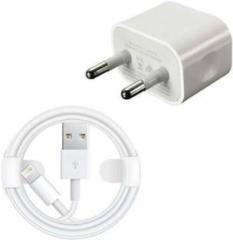 Pokryt 5W/2A Super Fast Charger Adapter with Lightning USB Cable Original Usb Lighting Fast Charger Cables For Apple iPhone Cable 5/ 5s/ SE/ 6/ 6s/ 6Plus/ 7/ 7Plus/ 8/8 Plus/X/Xs/XR/XS 5 W 2 A Mobile Charger with Detachable Cable (Cable Included)