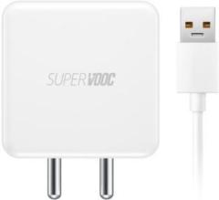 Pokryt 65 W SuperVOOC 6 A Mobile 10V/6.5A 65W SUPERVOOC Fast Charger For Realme Narzo /50i/50A/50Pro 5G/50A Prime Charger with Detachable Cable (Cable Included)