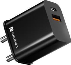 Portronics 20 W PD 3 A Multiport Mobile Charger