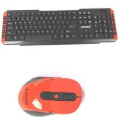 Prodot TLC 107+175 2.4Ghz Multimedia Wireless Keyboard and Mouse Combo Compact and Portable for PC, Laptop, Desktop, Android TV and Smart TV Wireless Desktop Keyboard