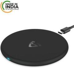 Raegr RG10121_MII Arc 400 Pro 15W Type C PD [Made in India] Qi Certified Wireless Charger with Fireproof ABS Charging Pad