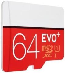 Realstic EVO Plus 64 GB MicroSD Card Class 10 130 MB/s Memory Card