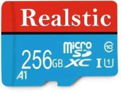 Realstic ULTRA 256 GB MicroSD Card Class 10 130 MB/s Memory Card