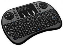 Renyke Bluetooth Mini Special Keys Wireless Hand Held Keyboard with Touch Pad Bluetooth, Wireless Multi device Keyboard