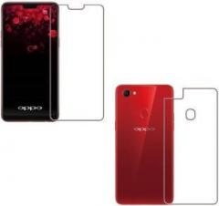Sajni Creations Front and Back Tempered Glass for OPPO F7