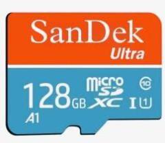 Sandek 3 128 GB MicroSD Card Class 10 140 MB/s Memory Card