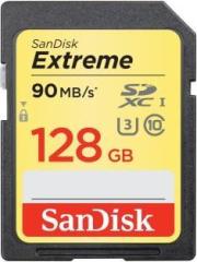 Sandisk Extreme 128 GB SDXC Class 10 100 MB/s Memory Card (With Adapter)