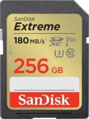 Sandisk Extreme 256 GB SDXC Class 10 180 MB/s Memory Card