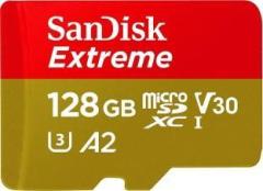 Sandisk Extreme A2 128 GB MicroSD Card Class 10 190 MB/s Memory Card