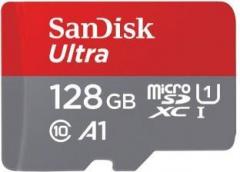 Sandisk Ultra 128 GB MicroSDXC Class 10 100 MB/s Memory Card