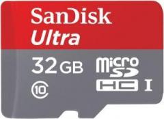 Sandisk Ultra 32 GB MicroSD Card Class 10 98 MB/s Memory Card