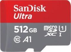 Sandisk Ultra 512 GB MicroSDXC Class 10 140 MB/s Memory Card