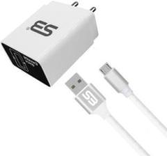 Sb 18 W 3.4 A Mobile 18W Wall Charger with Micro USb Cable Charging Adapter Travel Fast PWRSA.9505 Charger with Detachable Cable (Cable Included)