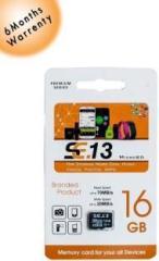 Se 13 SE.13 PREMIUM 16 GB MicroSD Card Class 10 70 MB/s Memory Card