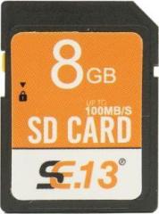 Se 13 SE.13 SD Pro 8 GB SD Card Class 10 100 MB/s Memory Card