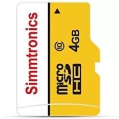 Simmtronics HC 4 GB MicroSD Card Class 10 90 MB/s Memory Card