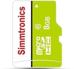 Simmtronics HC 8 GB MicroSD Card Class 10 90 MB/s Memory Card