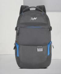 Skybags Network Pro 02 Laptop Bp Grey 26 L Laptop Backpack (E)