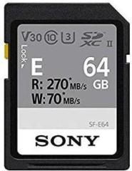 Sony Hi Speed Memory Card 64 GB SD Card UDMA 7 270 MB/s Memory Card